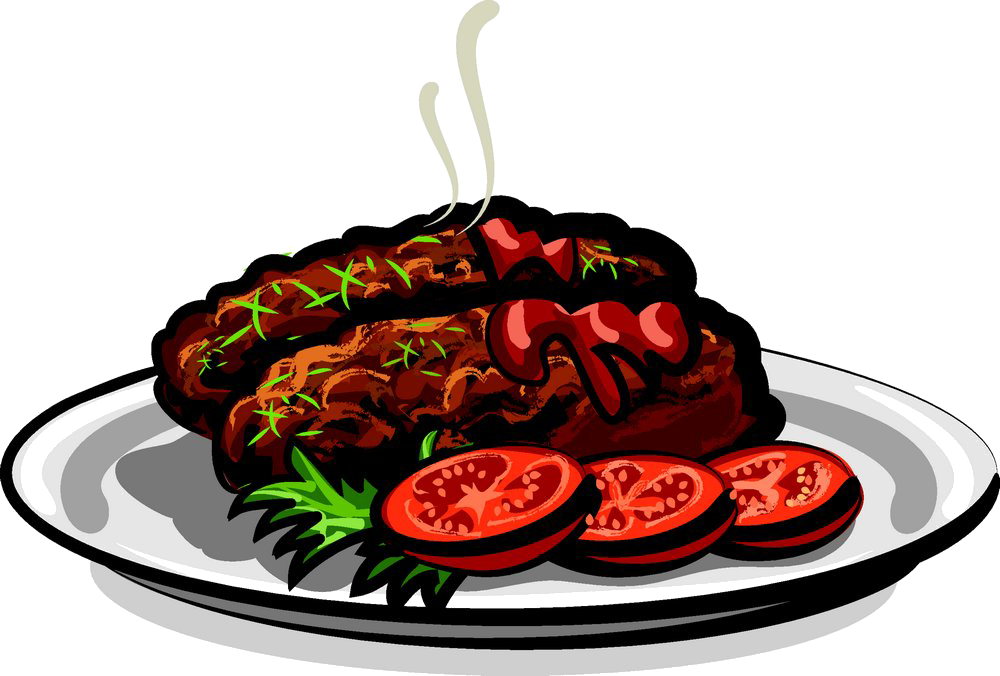 ham clipart barbecue meat