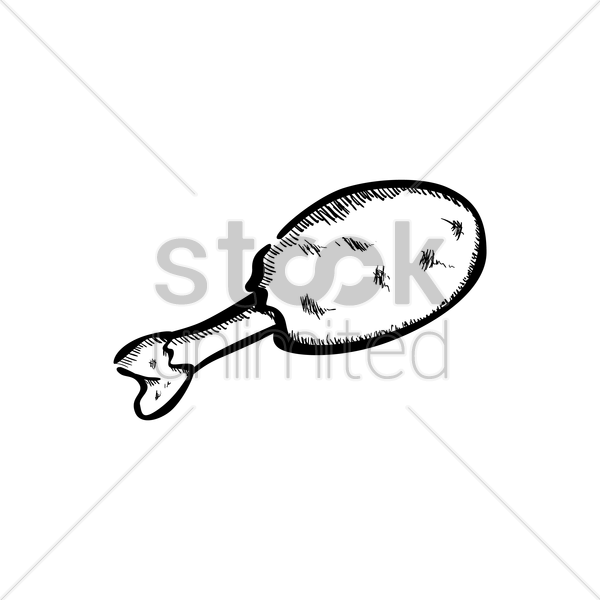 Drumstick drawing at getdrawings. Pan clipart sketch