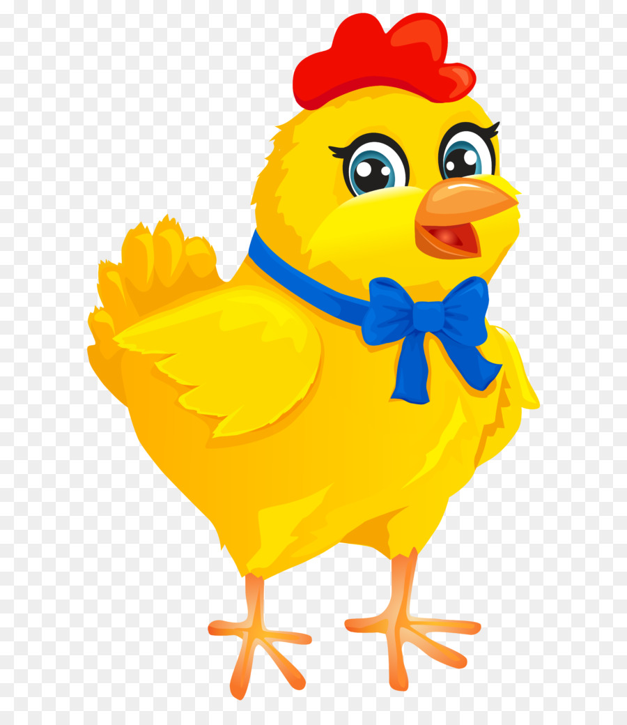 clipart chicken easter