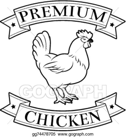 clipart chicken icon