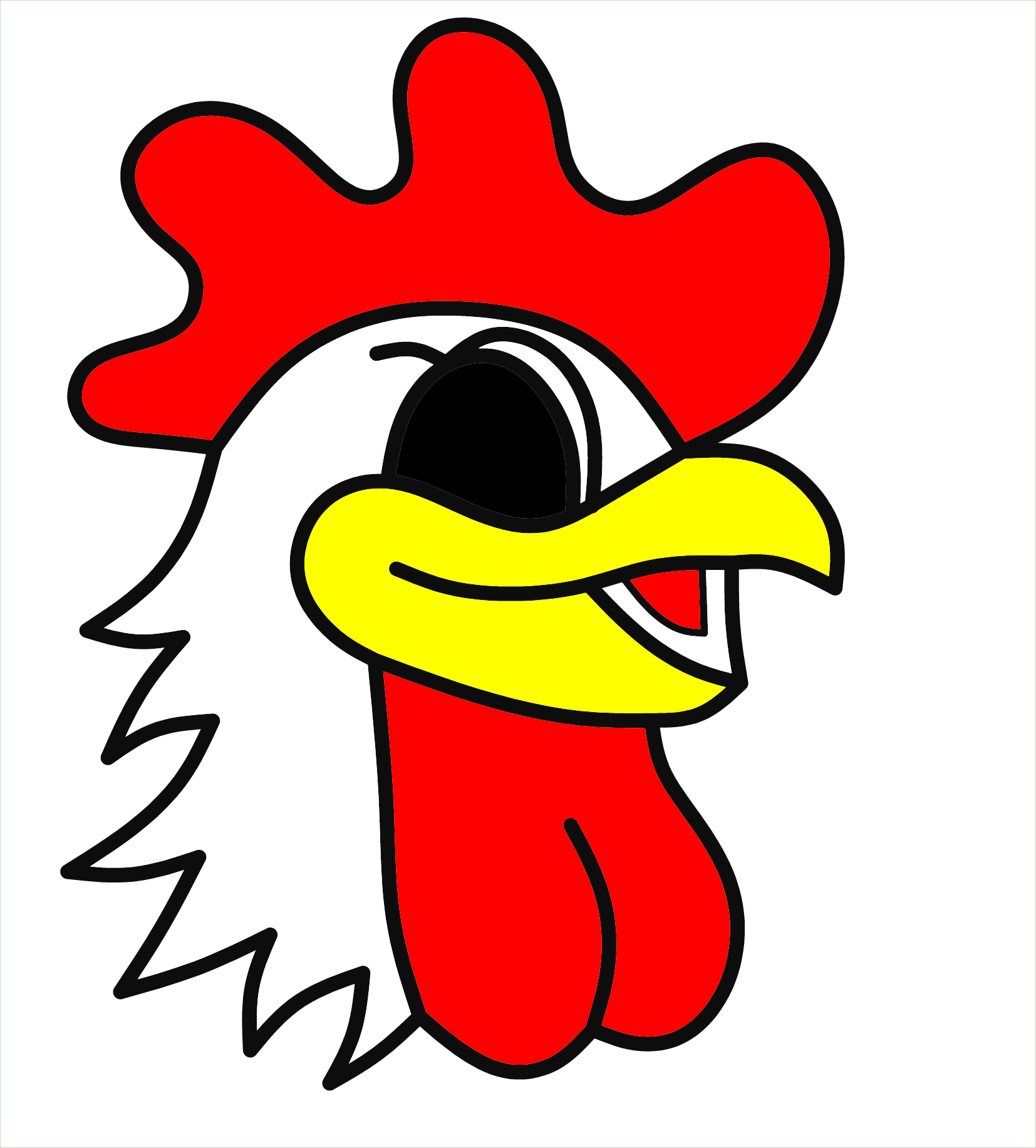 Cartoon Chicken Logo Images - cartoon media