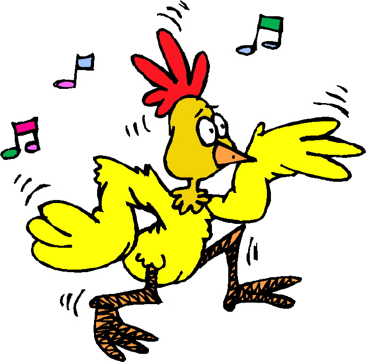 X free clip art. Clipart chicken party