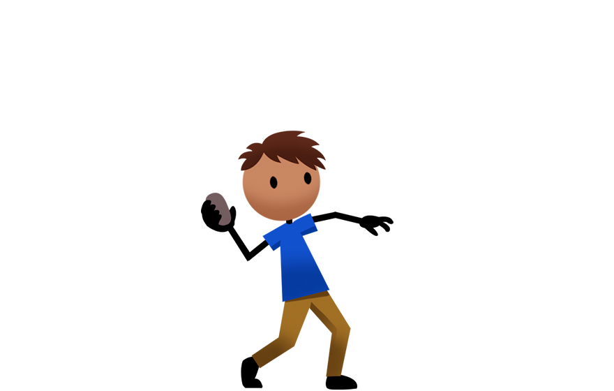 Jumping clipart active boy. Activities for life throwing