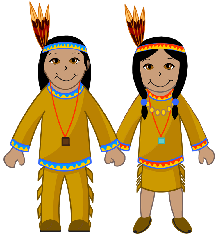  collection of children. Mad clipart native american