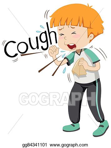 sick clipart coughing