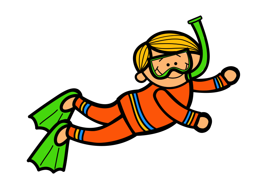 diver clipart scooba