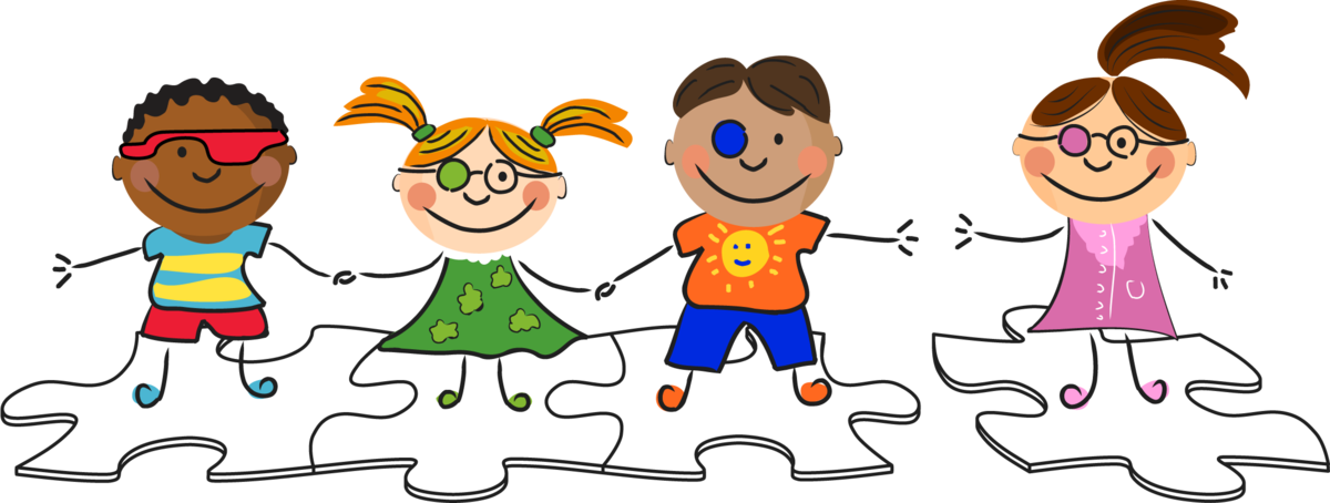 Clipart child exercise. Eye patches by patch