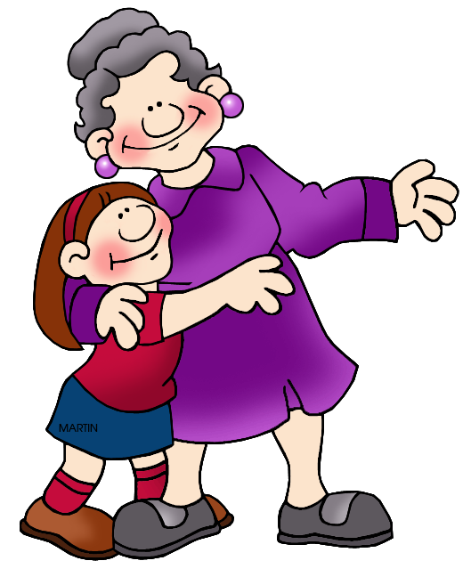 grandmother clipart family