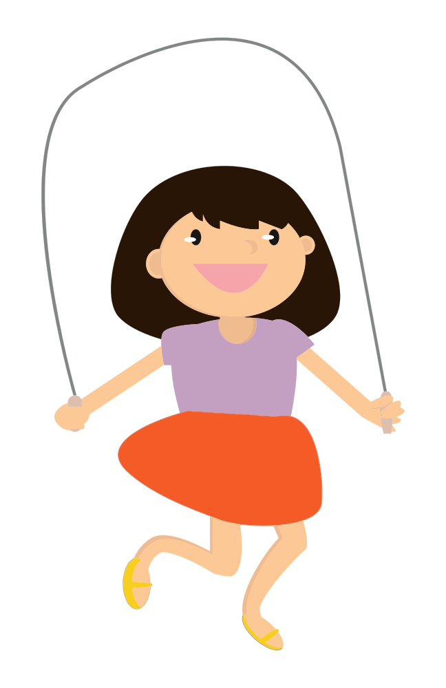 Onlinelabels clip art rope. Jump clipart jumping girl
