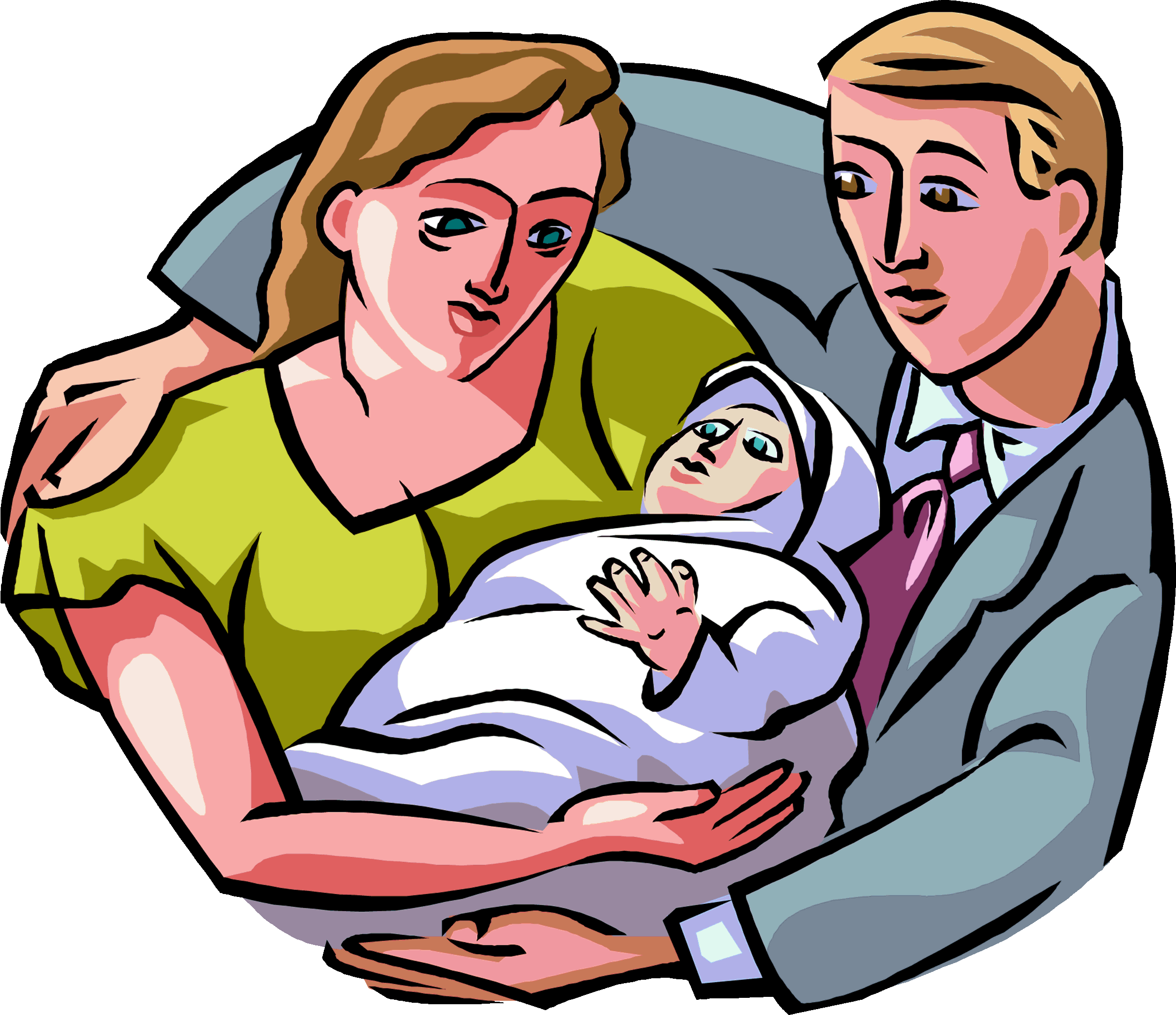 father clipart normal person