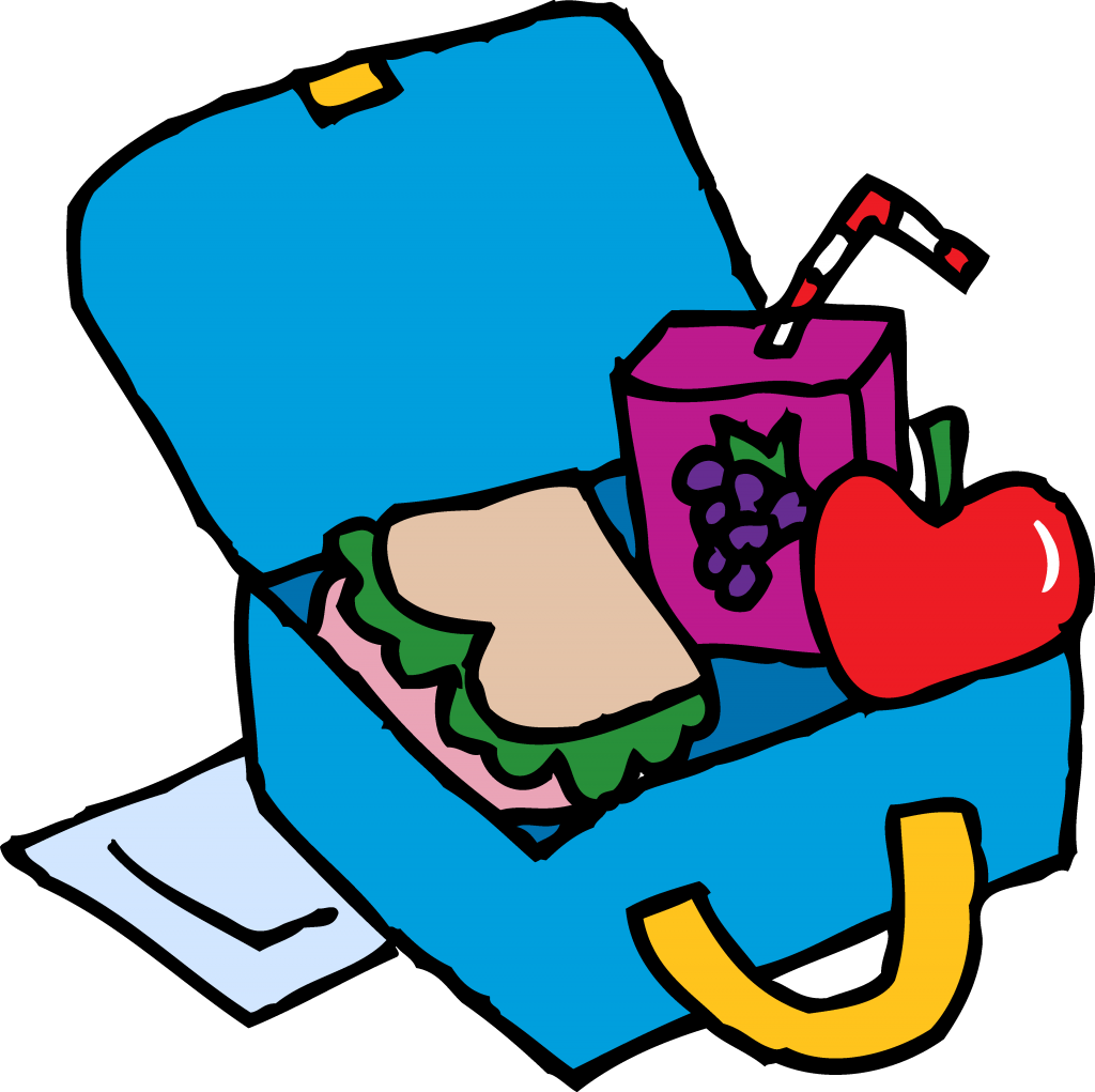 clipart child lunch