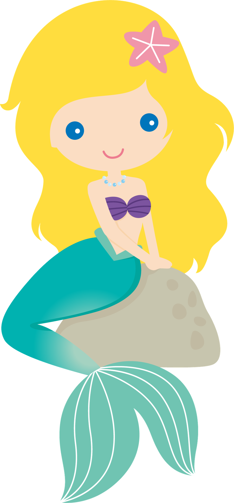 clipart child mermaid