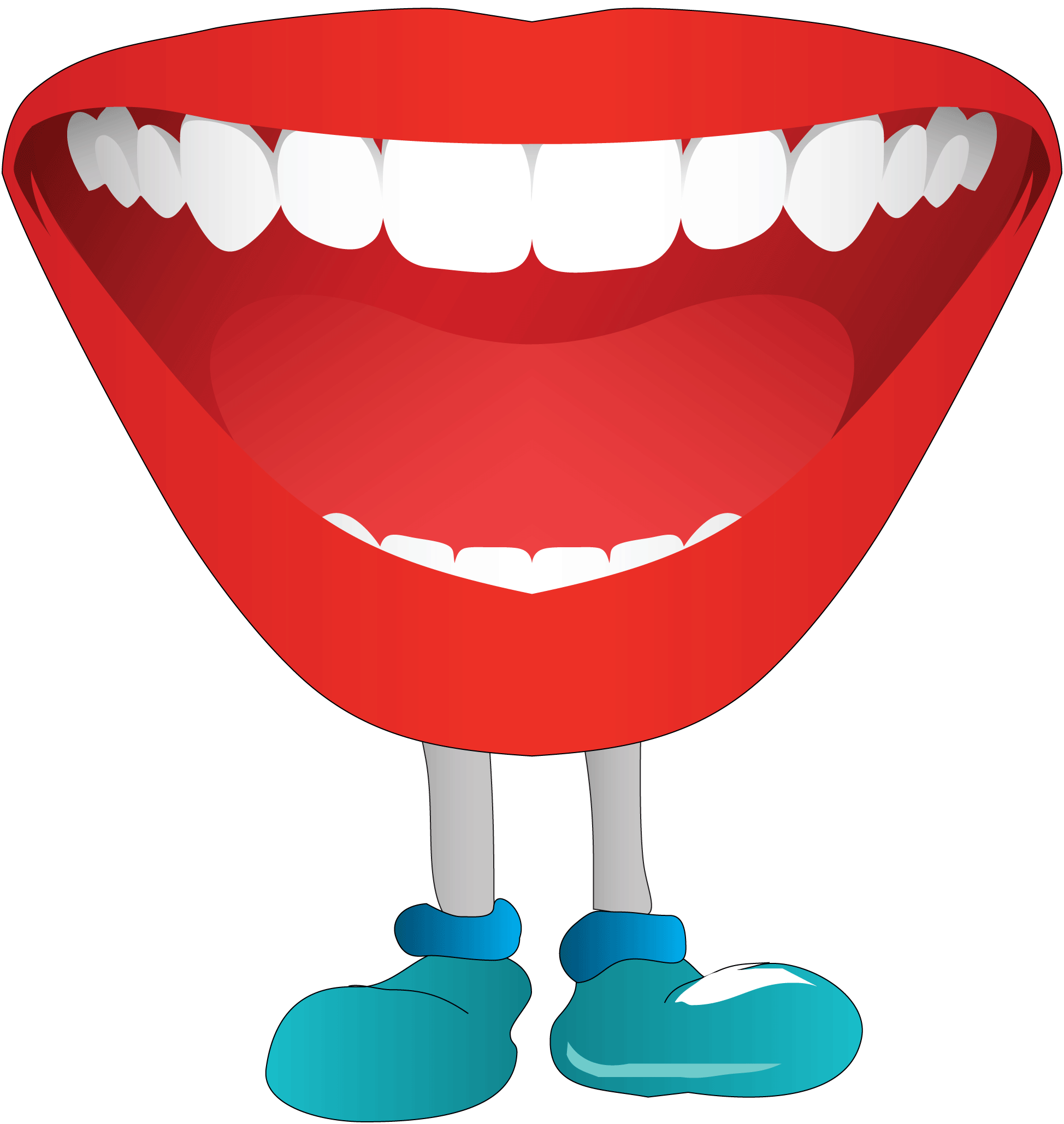 Clipart mouth doodle.  collection of talking
