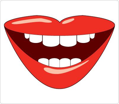 mouth clipart boy's