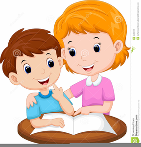 Talking to free images. Clipart child teacher
