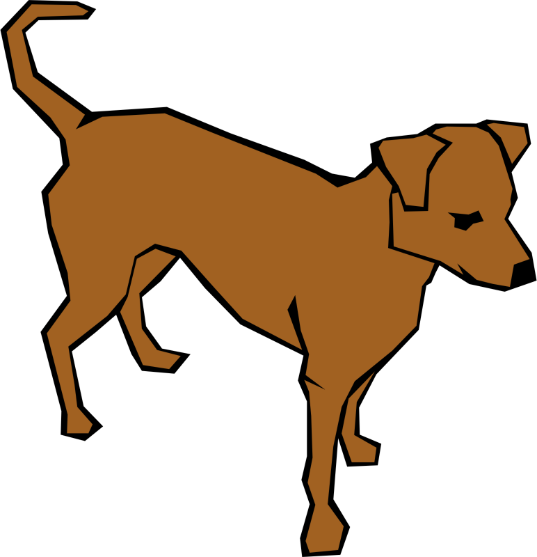 Dog drawing at getdrawings. Dogs clipart brown
