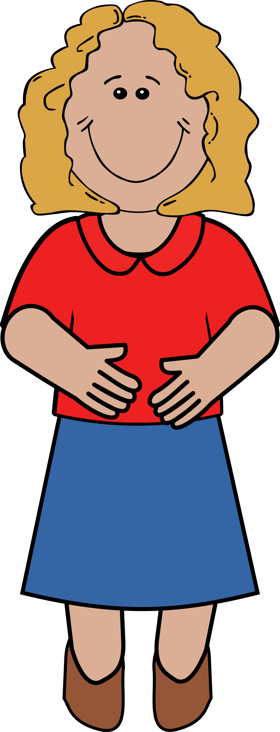 Gut mommy . Female clipart mother