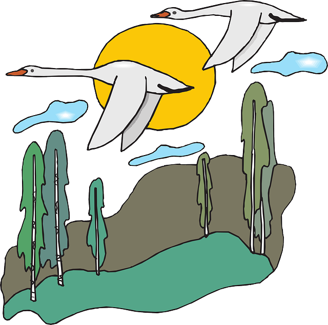 flying clipart immigration