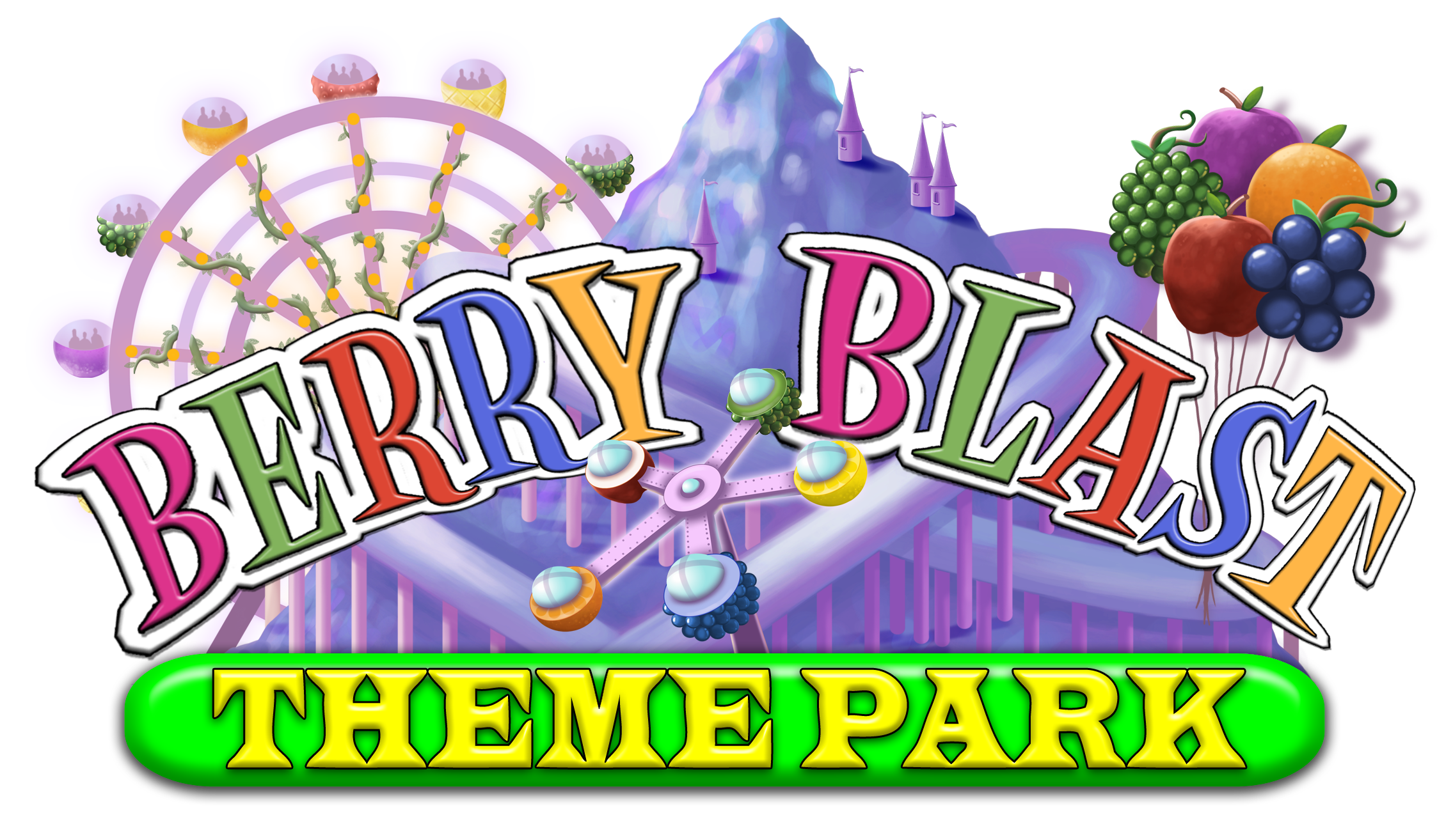 Berry blast theme series. Clipart park childrens park