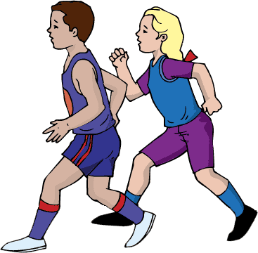 competition clipart kid athletic