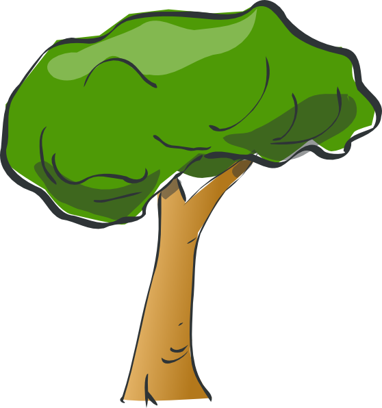 clipart grass tree