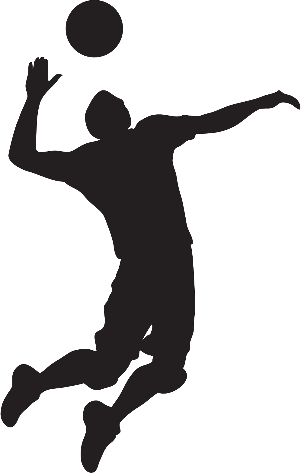 Volleyball clipart logo.  collection of spike