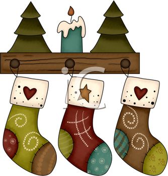 clipart christmas country