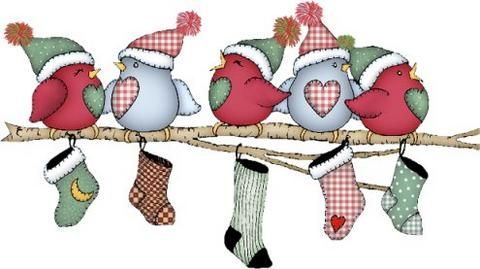 clipart christmas country