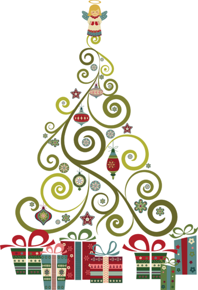 Invitation clipart christmas. Tree transparent png pictures