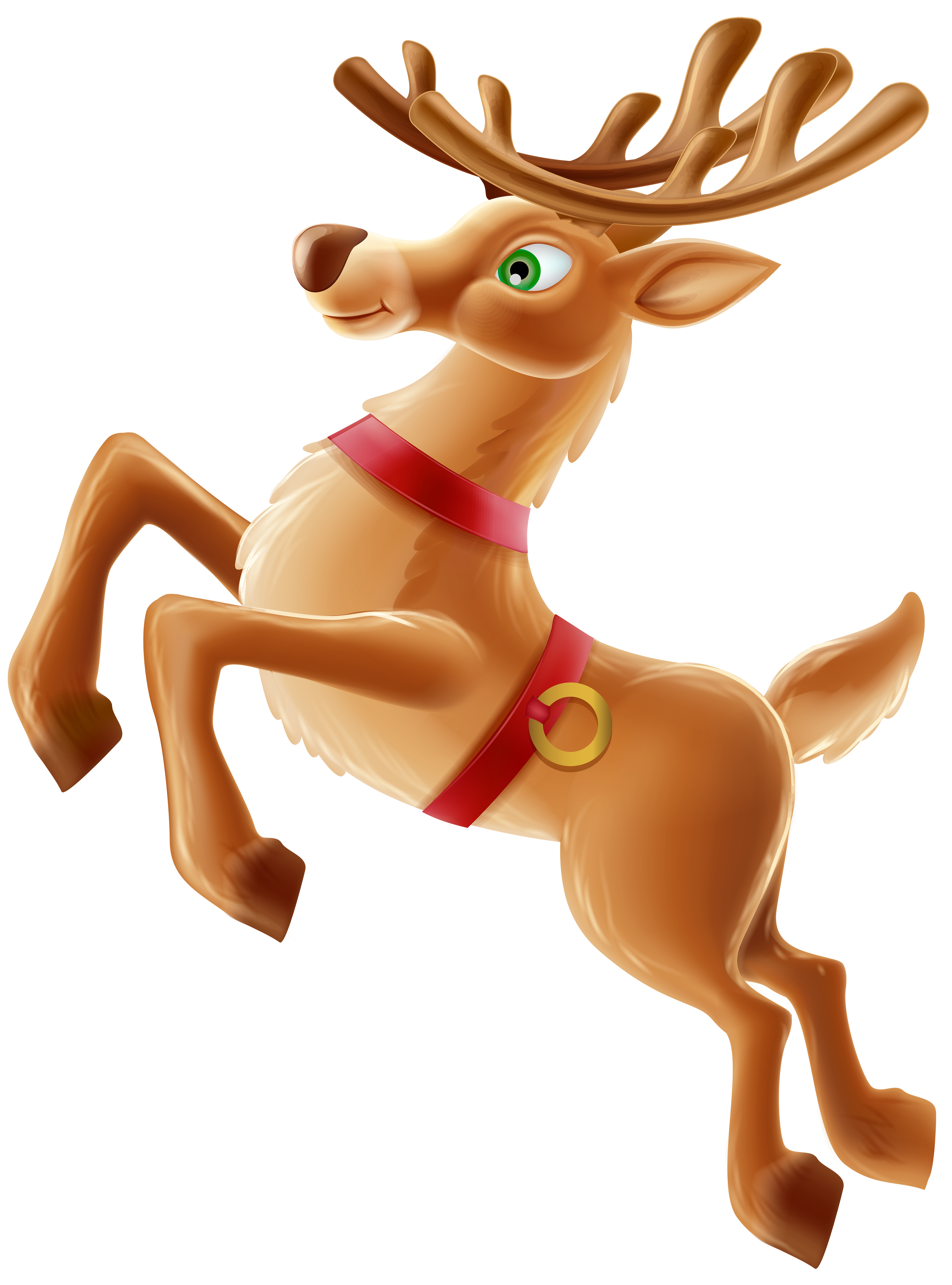 Christmas png clip art. Deer clipart female deer