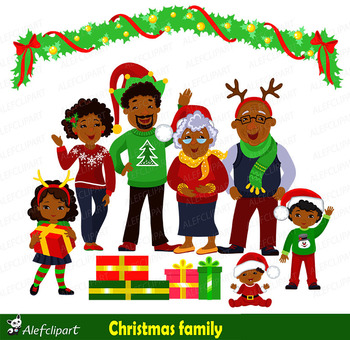 holiday clipart african american