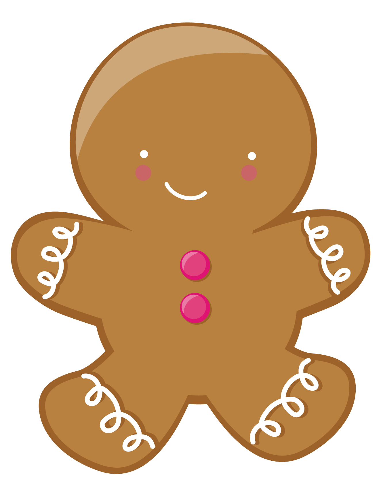 Gingerbread clipart character. Photo by daniellemoraesfalcao minus
