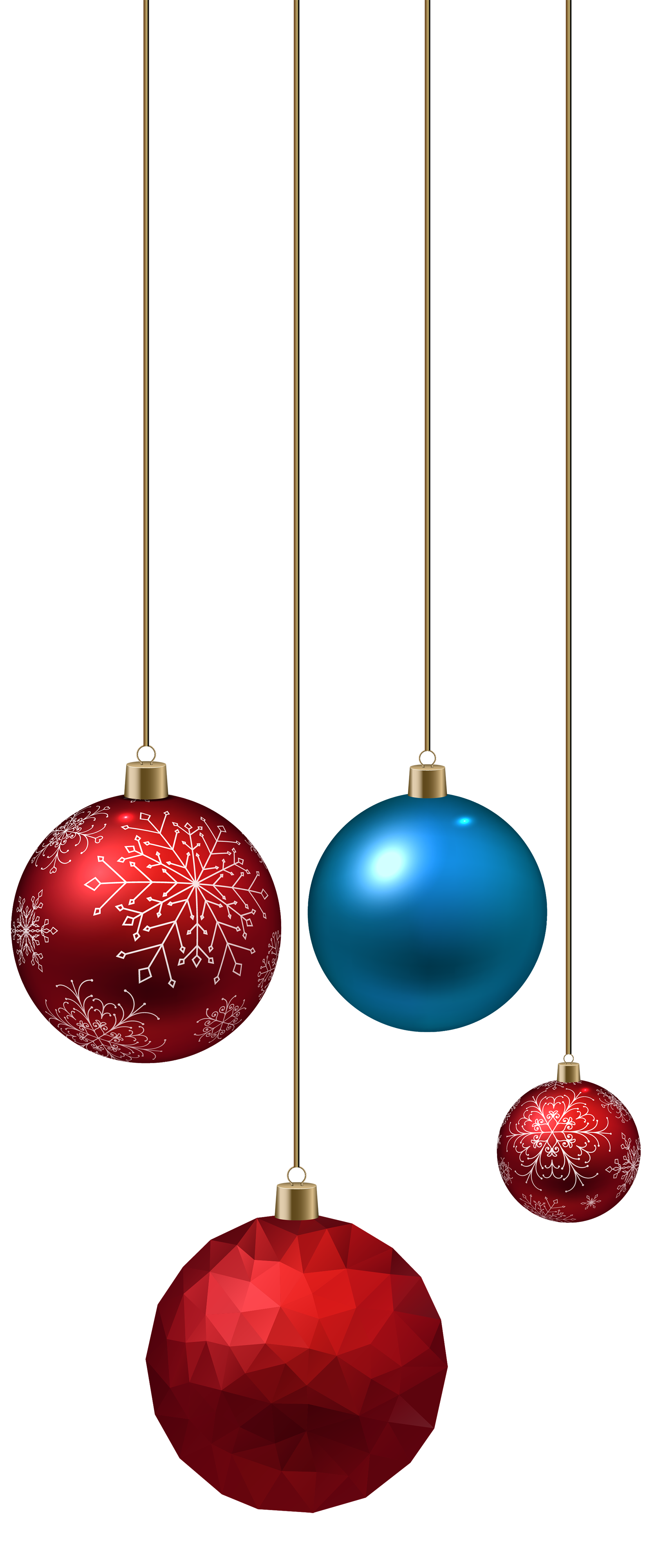 Blue and red christmas. Lamp clipart light ball
