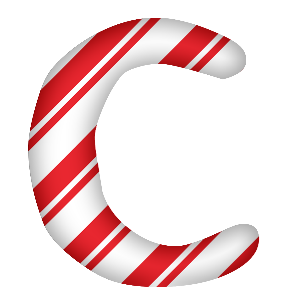 letters clipart candy