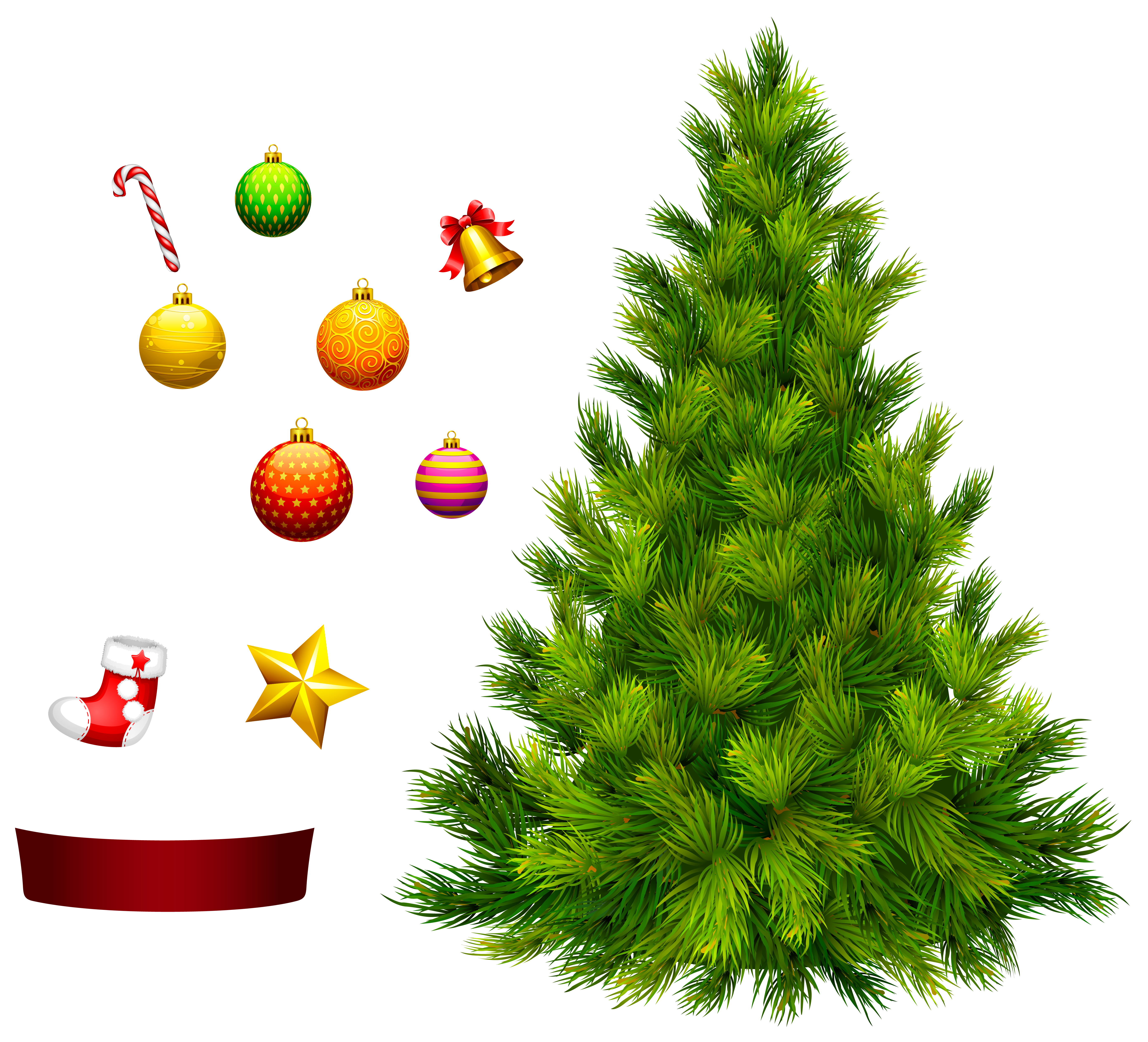 Xmas for png gallery. Decoration clipart christmas tree