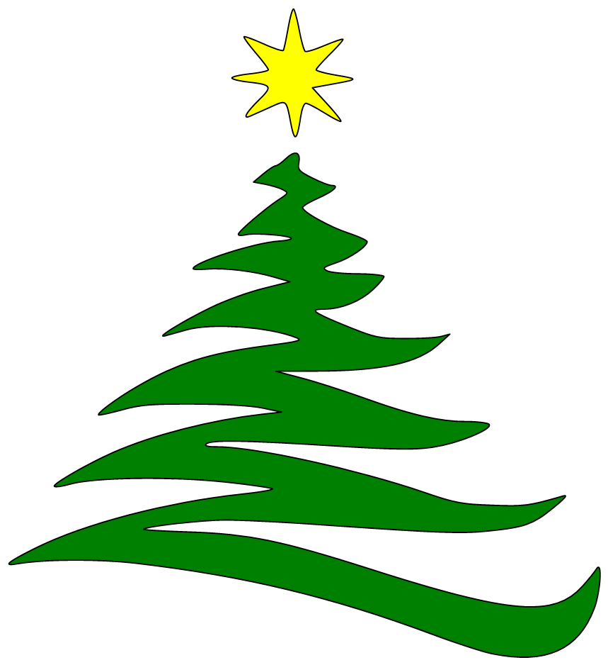 free clipart christmas tree