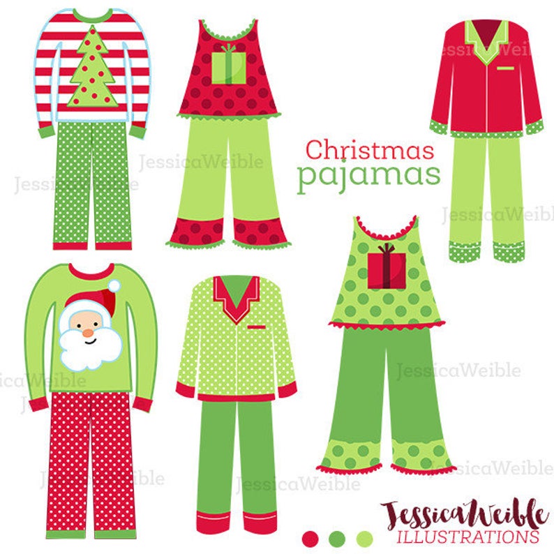 Clipart christmas pajama, Clipart christmas pajama Transparent FREE for ...