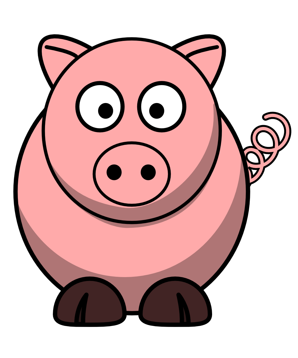  collection of high. Clipart pig christmas