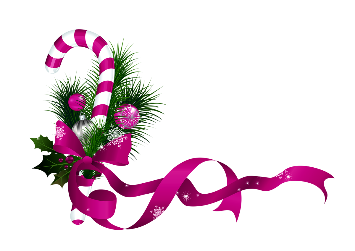 Transparent image ribbon free. Clipart christmas pink