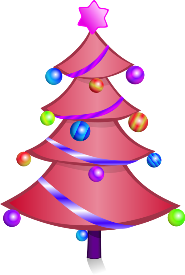 Clipart christmas pink.  collection of tree