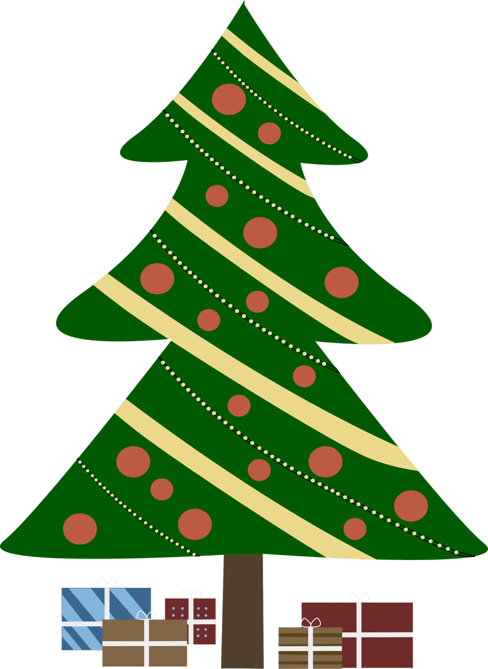 december clipart festive