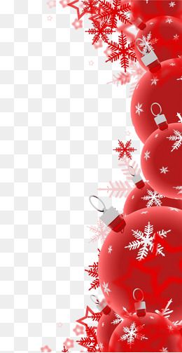 clipart christmas red