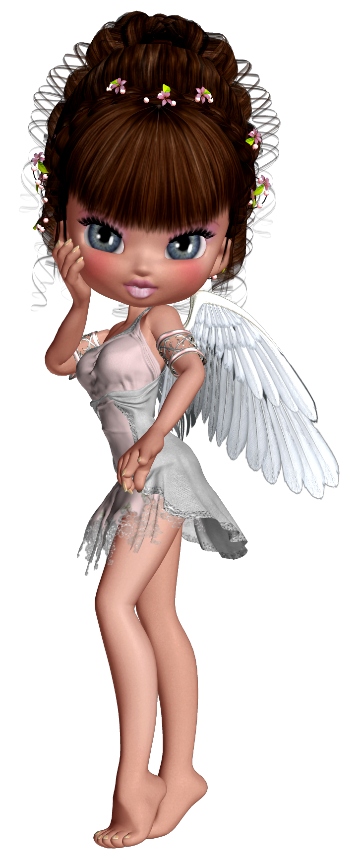 Cute d little my. Design clipart angel