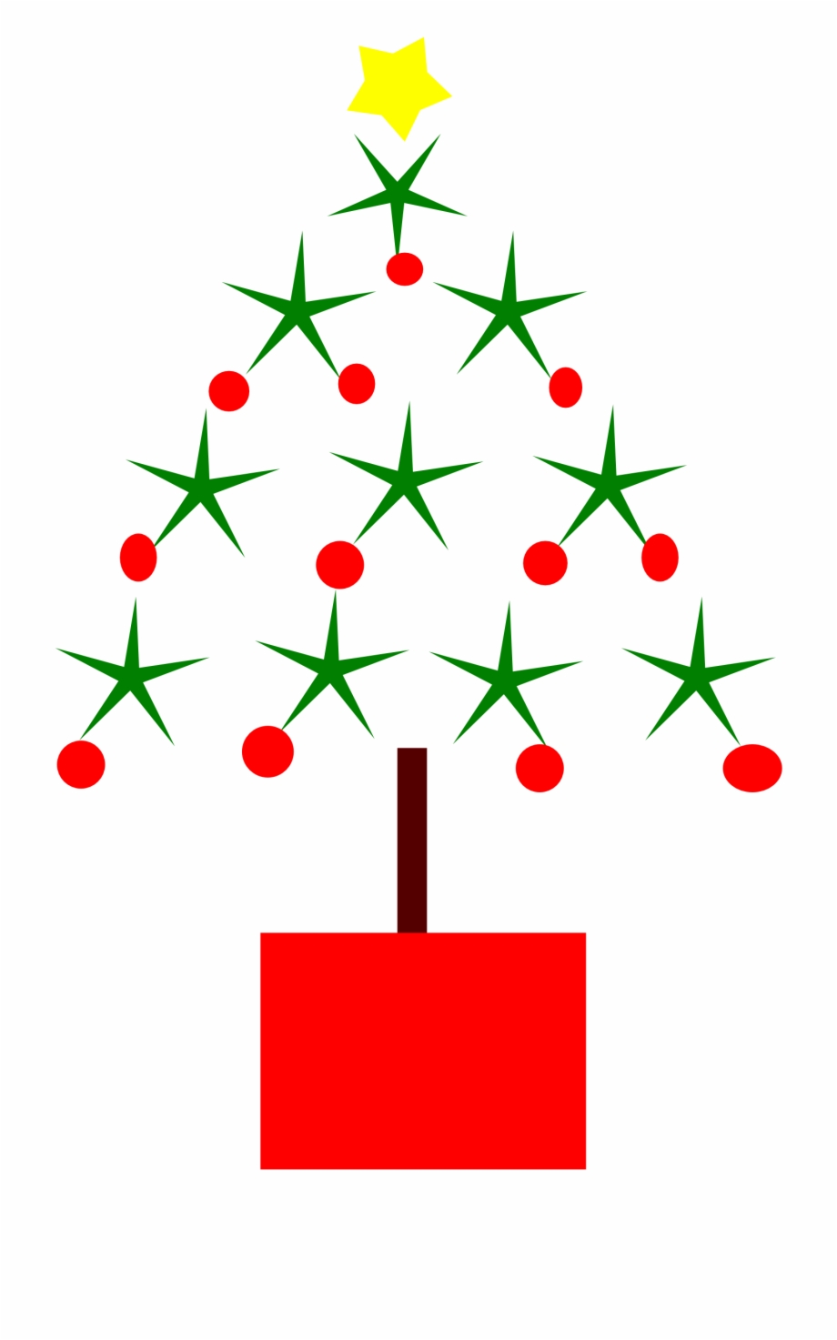 Clip art tree drawing. Clipart christmas symbol