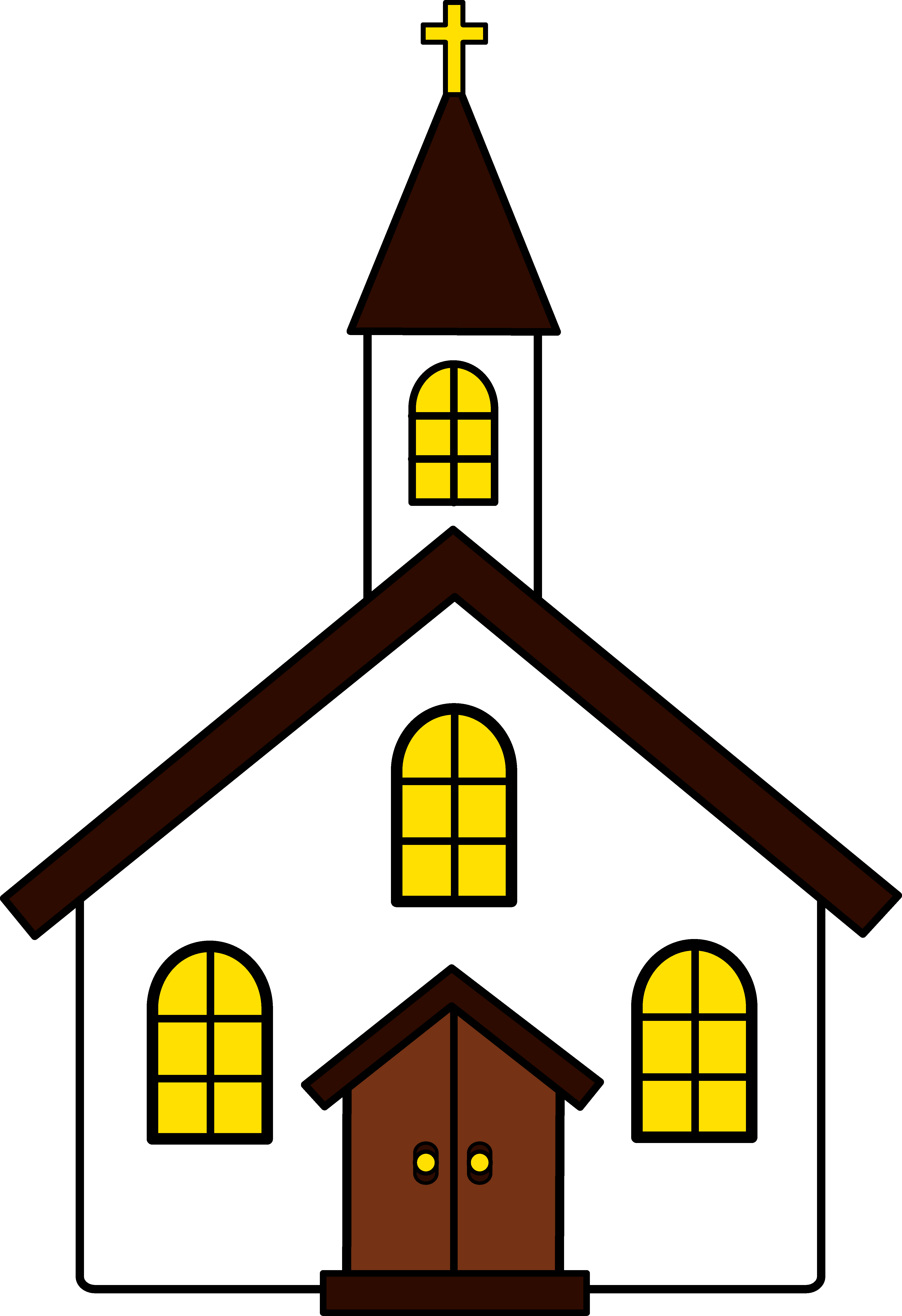 clipart church baptist church