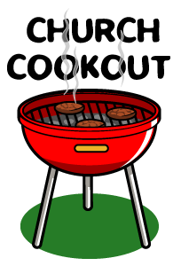 grilling clipart church