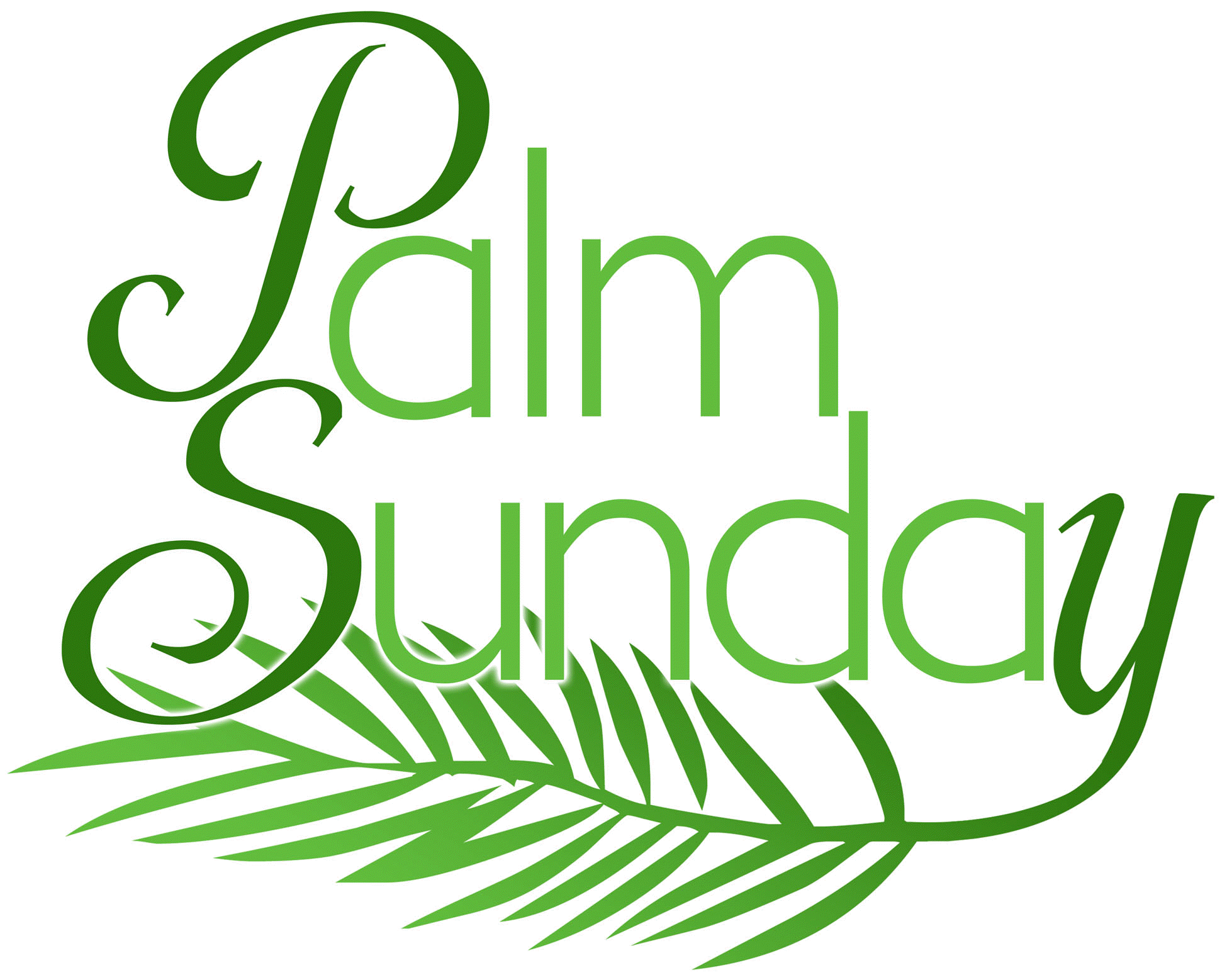 Clipart easter quote. Palm sunday clip art