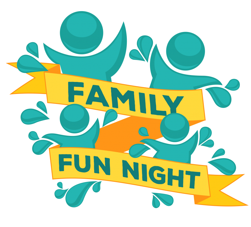 Clipart family logo. Fun night st andrew