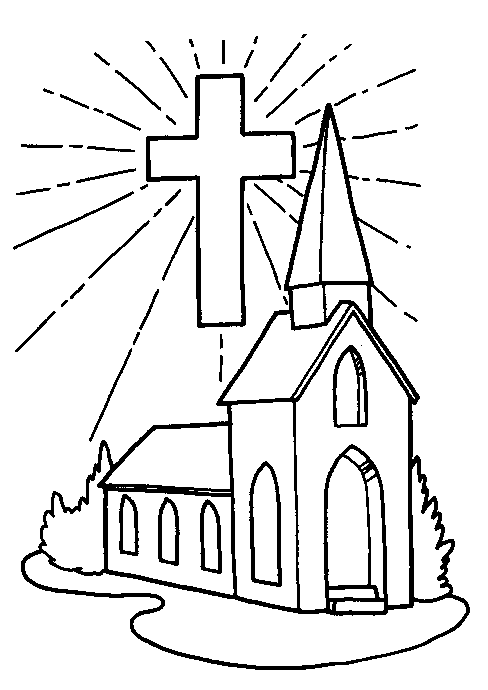 clipart church gambar