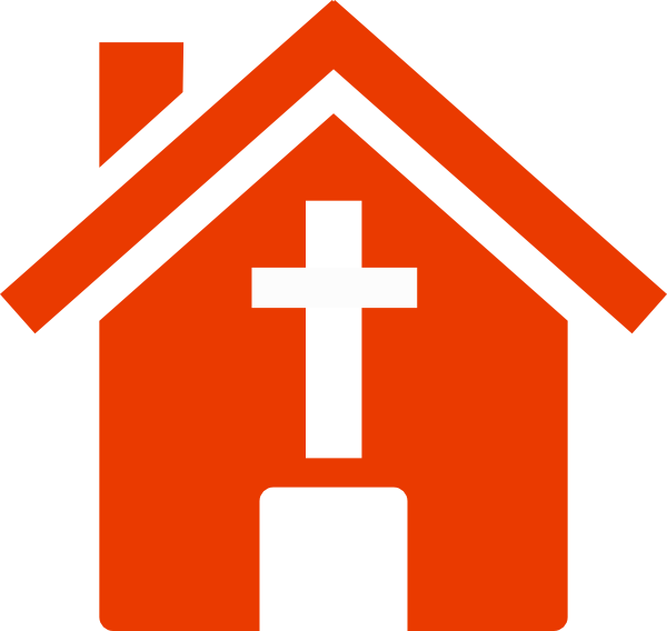 clipart church icon